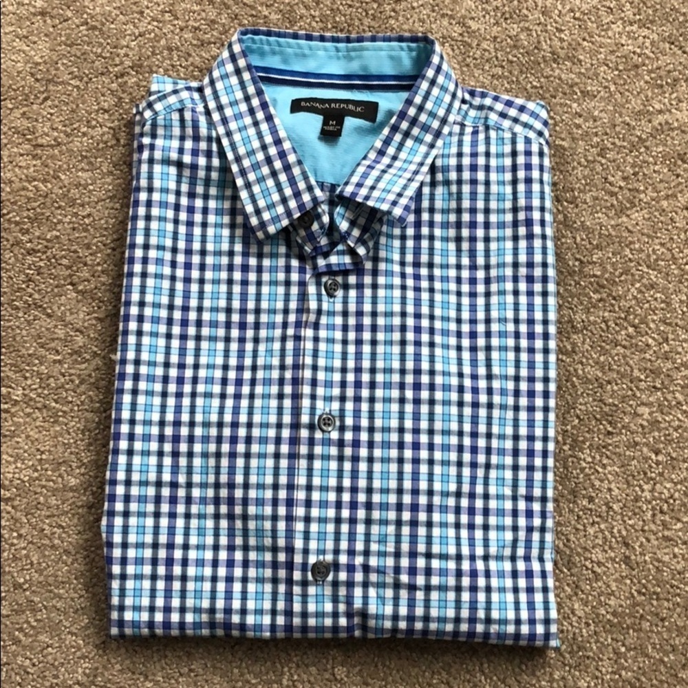Banana Republic Men’s SS button down